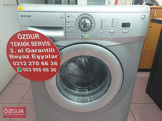 Servisten Bakimli Garantili Arcelik 7kg 30dk Yikama 1000dvr C Ma Camasir Makinesi Ilanlari Sahibinden Com Da 792874747