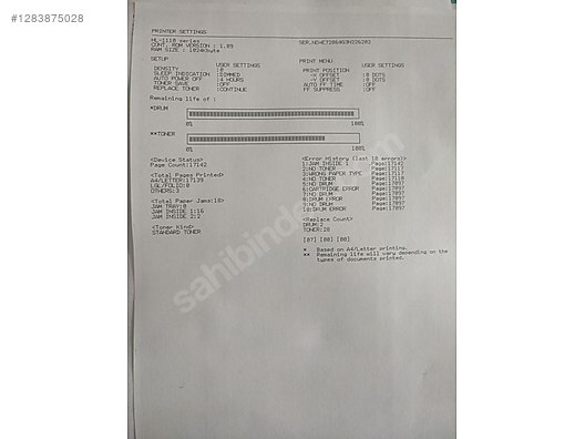 Used & Brand New Items / Computers / Peripherals / Printers, Scanners & Plotters / Printers