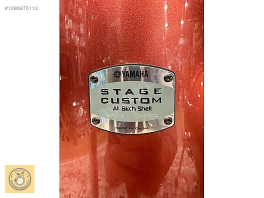 Yamaha Stage Custom All Birch Shell Akustik Davul Seti (Aksamlı