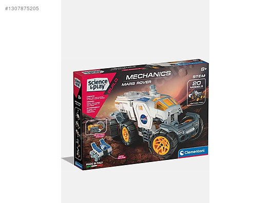 定価7万円 Carrs Sterling Silver 20x15cm 新品 Clementoni 75070TR Mekanik Nasa Mars Keşif Aracı Motorlu - Plastik