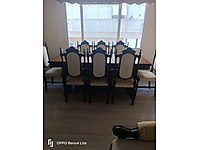 TAMAMEN CEVİZ ANTİKA SALON TAKIMI