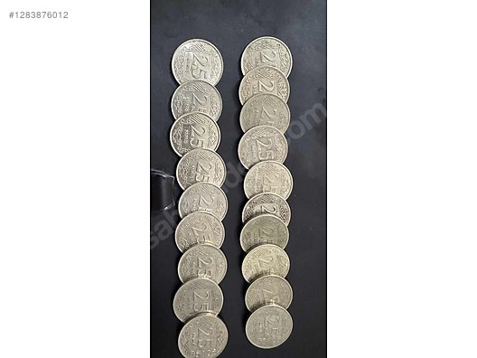 İkinci El ve Sıfır Alışveriş / Koleksiyon / Para & Madalya / Yerli / Madeni Paralar / Cumhuriyet Dönemi