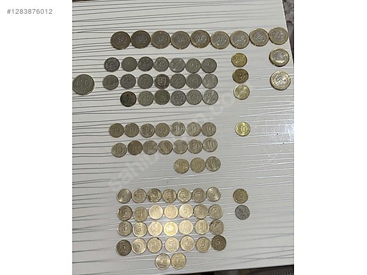 İkinci El ve Sıfır Alışveriş / Koleksiyon / Para & Madalya / Yerli / Madeni Paralar / Cumhuriyet Dönemi