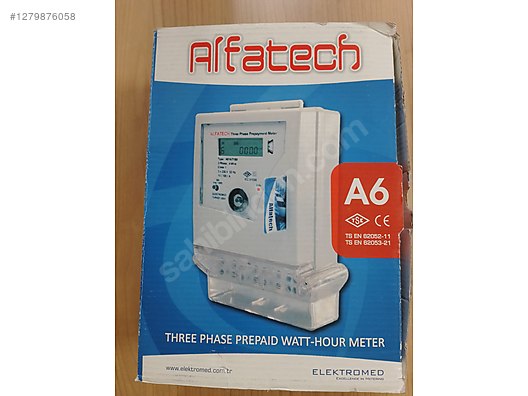 Acil Satılık Alfatech Ön Ödemeli Elektrik Sayacı - Elektrik Sayacı ve Yapı Malzemeleri sahibinden.com'da