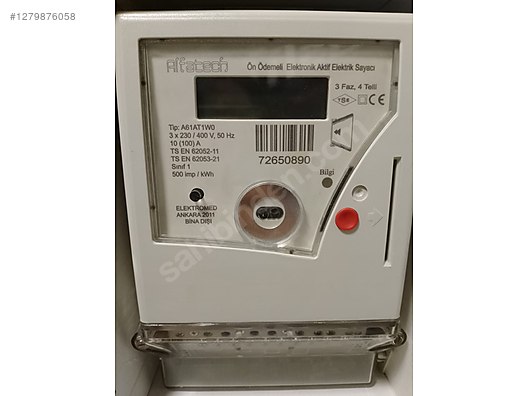 İkinci El ve Sıfır Alışveriş / Bahçe & Yapı Market / Yapı Malzemeleri / Elektrik Tesisatı / Elektrik Sayacı