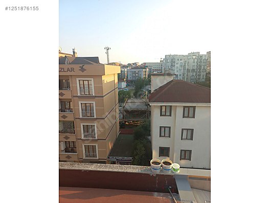 Kurtköy merkezde manzaralı 1+1 Eşyalı Çatı Piyesi açık teras