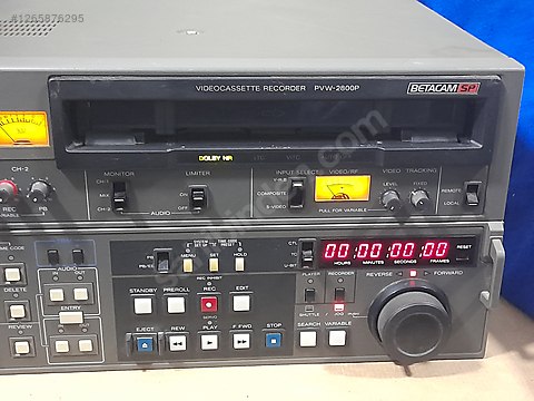 SONY PVW-2800P SUPER BETACAM VIDEO RECORDER sahibinden.comda