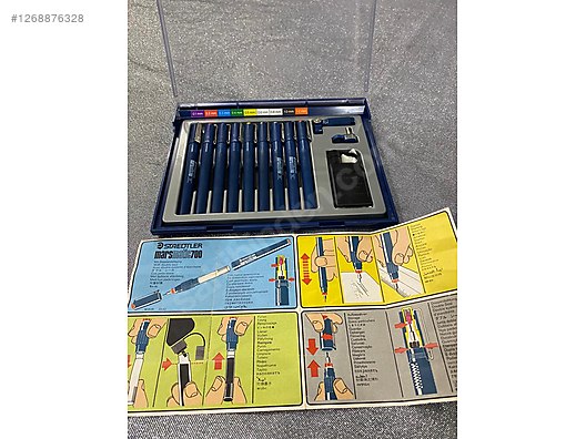 Staedtler 700 S9 Mars Matıc 9 'lü Teknik Çizim Kalem Seti on
