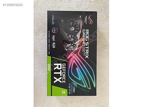 ASUS Rog Strix 2060 Gaming 6GB 192 Bit sahibinden.comda - 1259876333