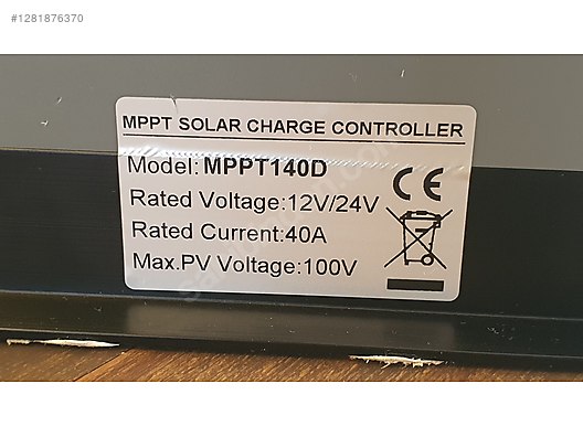 Güneş Enerjisi Sistemi - LEXRON MPPT 140 D 40 AMPER