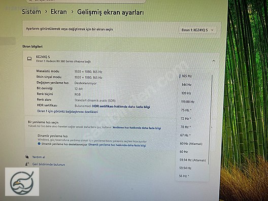 24 inç Acer Oyuncu Monitörü