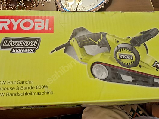 RYOBİ EBS800 TANK ZIMPARA 800 W - İkinci El Elektrikli Zımparalama