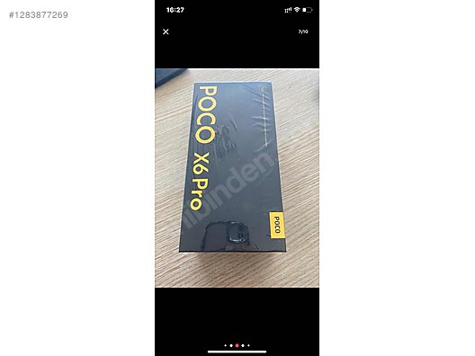 İkinci El ve Sıfır Alışveriş / Cep Telefonu & Aksesuar / Cep Telefonu / Xiaomi / Poco X6 Pro