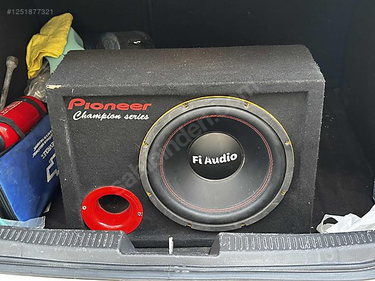 Megavox 5000 watts MX-800.4 amplifer, Pioneer champion serisi