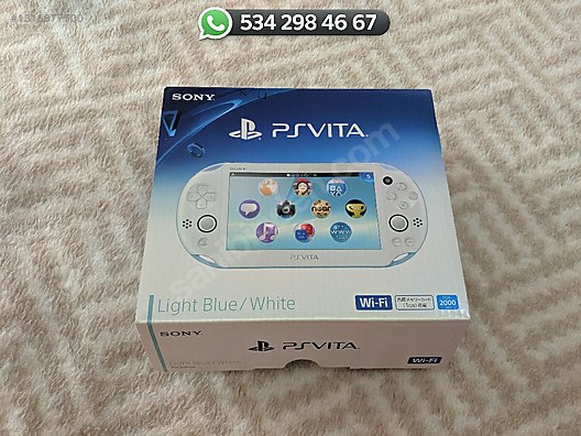 Ps Vita Light Blue White on sahibinden.com - 1316877500
