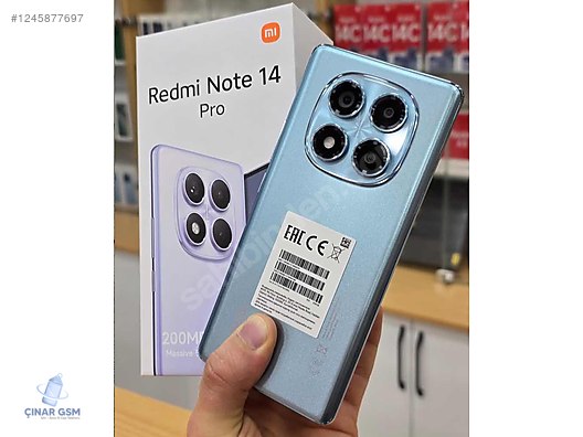 İkinci El ve Sıfır Alışveriş / Cep Telefonu & Aksesuar / Cep Telefonu / Xiaomi / Redmi Note 14 Pro
