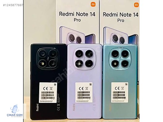 İkinci El ve Sıfır Alışveriş / Cep Telefonu & Aksesuar / Cep Telefonu / Xiaomi / Redmi Note 14 Pro