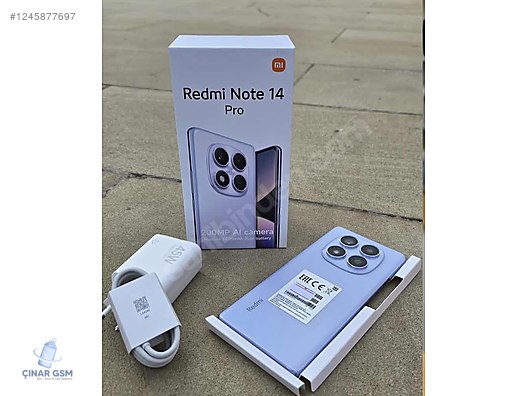 İkinci El ve Sıfır Alışveriş / Cep Telefonu & Aksesuar / Cep Telefonu / Xiaomi / Redmi Note 14 Pro