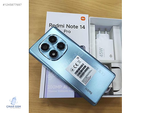 İkinci El ve Sıfır Alışveriş / Cep Telefonu & Aksesuar / Cep Telefonu / Xiaomi / Redmi Note 14 Pro