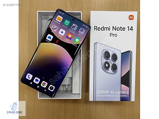 İkinci El ve Sıfır Alışveriş / Cep Telefonu & Aksesuar / Cep Telefonu / Xiaomi / Redmi Note 14 Pro