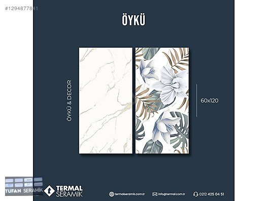 R OYAL SE L A N G O R   PE W T R1〒5 TERMAL SERAMİK 60*120 ÖYKÜ SERİSİ I KALİTE GRANİT PARLAK on
