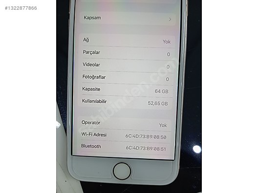 Apple / iPhone 8 / İPHONE 8 GOLD 64GB sahibinden.comda - 1322877866