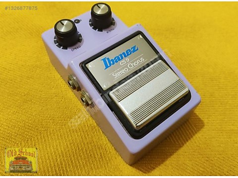 Ibanez CS9 ( Japan 80's ) Analog Chorus * İstanbul Bursa - Efekt