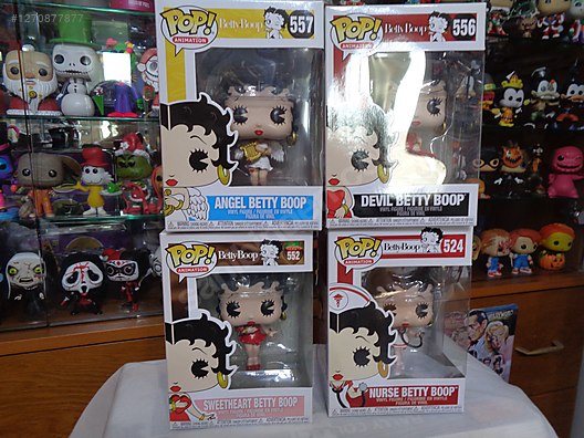 Funko 7 Model Betty Boop - İkinci El Toplu & Karışık Aksiyon