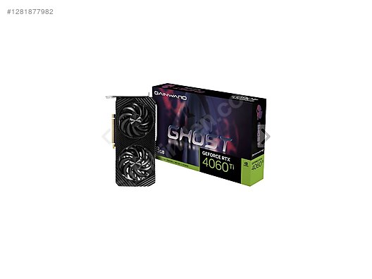 GAİNWARD RTX 4060 Tİ GHOST 8 GB OC - Gainward Ekran Kartı İlanları sahibinden.com'da
