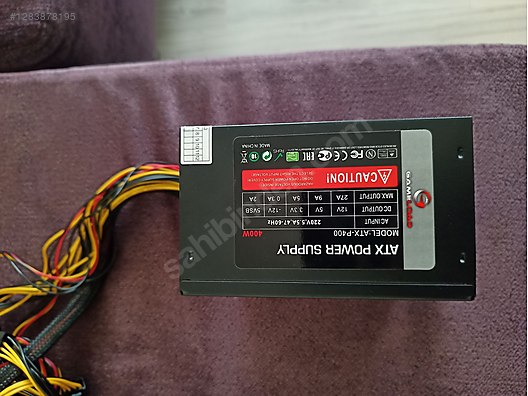 Gameload atx-p400 400w Power Supply 12cm Fanlı ATX Güç Kaynağı - Güç Kaynağı ve Tüm Masaüstü Bilgisayar Parçaları sahibinden.com'da