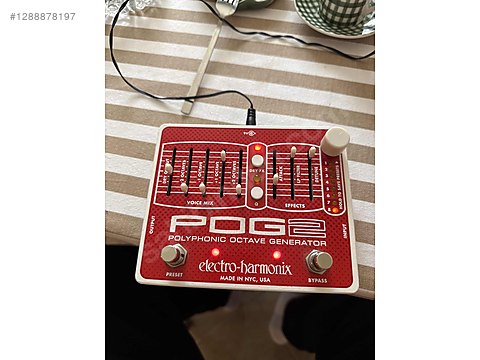 Sıfıra yakın pog2 - Efekt Pedalı ve Diğer Enstrüman Yan