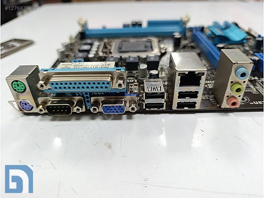 ASUS P8H61-M LX ANAKART H61 1155 PİN TEMİZ Anakart ve Tüm