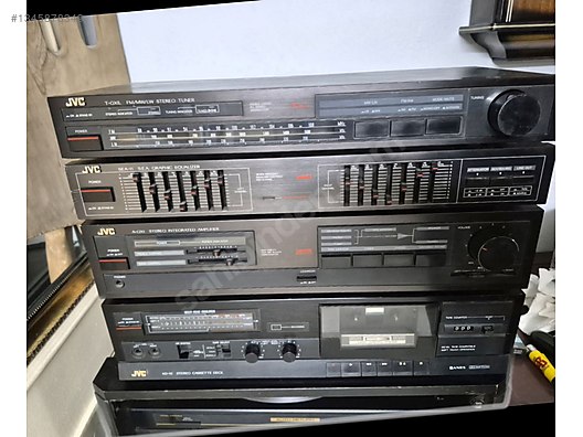 JVC NX-D03SSD サウンドスペースパッケージ 2個セット Jvc orjinal japon deck sistem müzik seti - İkinci El JVC Müzik
