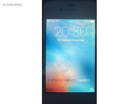 Apple / iPhone 4 / İphone 4 kolleksiyonluk özel çiziksiz