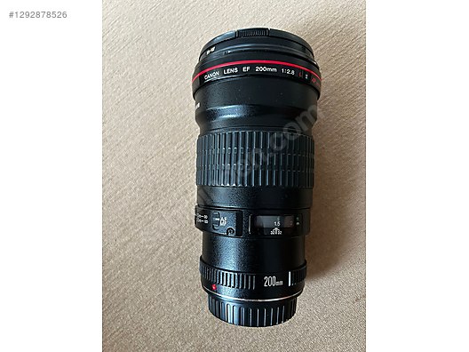 Lenses / Canon EF 200mm f/2.8L II USM L Serisi Telefoto Gücü on