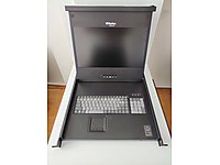 RARİTAN T1700-LED LCD KONSOL KVM + 17 İNÇ + 1U RACK