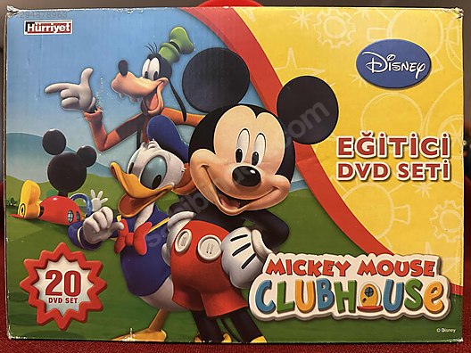 Mickey Mouse Club House İngilizce Eğitici DVD Seti - Görsel Eğitim