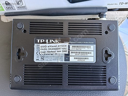 TP-LINK TD-W8151N Modem sahibinden.comda - 1327879029