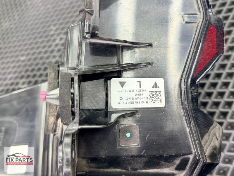 63218492811 – BMW 5 SERİSİ G30 SOL STOP ORJİNAL CİKMA