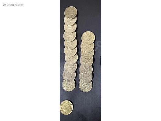 İkinci El ve Sıfır Alışveriş / Koleksiyon / Para & Madalya / Yerli / Madeni Paralar / Cumhuriyet Dönemi