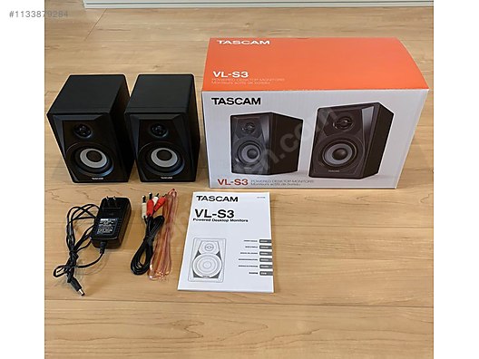 TASCAM VL-S3 / Stüdyo Monitör Hoparlörü (Çift) sahibinden.comda