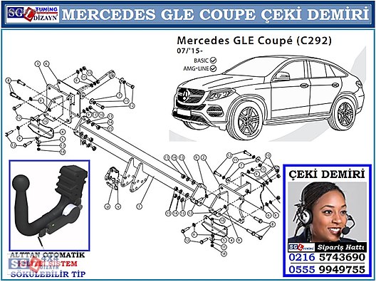 Cars Suvs Exterior Accessories Mercedes Gle Coupe çeki