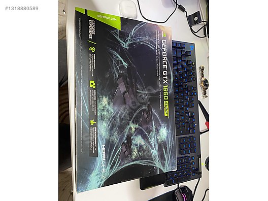 GALAX GeForce GTX 1660 SUPER 1-Click OC 6GB GDDR6 Sıfır Kapalı