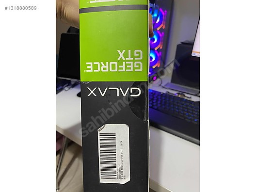 GALAX GeForce GTX 1660 SUPER 1-Click OC 6GB GDDR6 Sıfır Kapalı
