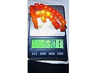 150 yıllık ata yadigarı osmanlı kehribar 17 li