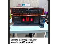 YAMAHA MX_600 POWER YAMAHA CX_ 600 PRE AMFI ORJINAL KUMANDA