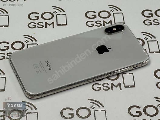 Apple / iPhone X / İPHONE X 64GB TEMİZ SORUNSUZ AKSESURALI PİL 100