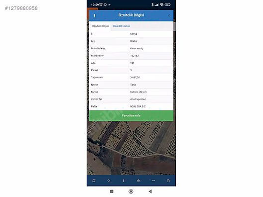 METE EMLAK'DAN SATILIK HESAPLI TARLA #1279880958