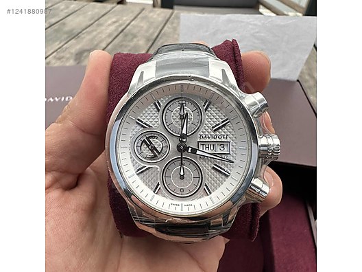 Other Brands Davidoff Velero Clou de Paris Pattern Chronograph