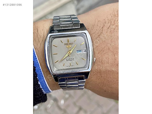 Seiko / Seiko 5 6309 Otomatik Kare Kasa Bakımlı on sahibinden.com